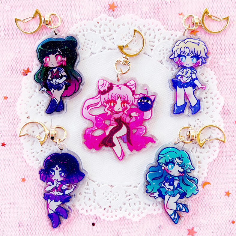Sailor Moon Keychains