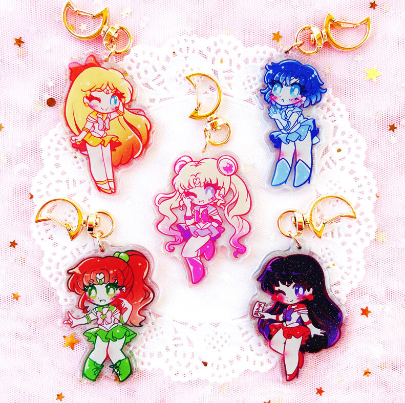 Sailor Moon Keychains